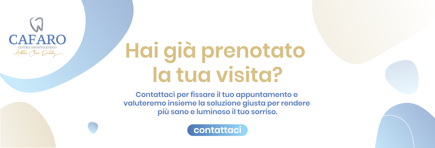 CTA per con link alla pagina contatti